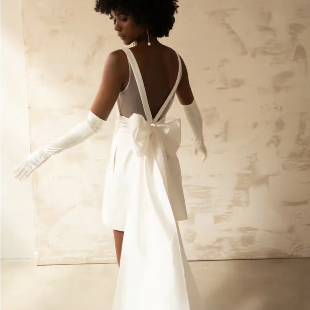 Jenny Yoo White Mini Dress - Picture 8 of 8